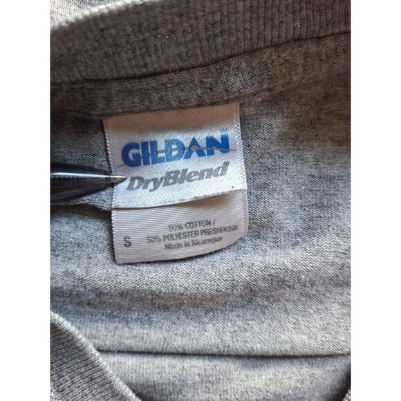 Gildan Graphic TShirt S Gray Always Ready Always There National Guard Streetwear - Picture 3 of 6